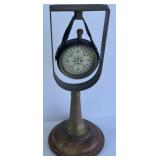 Vintage Pocketwatch & Brass Hanging Display Stand