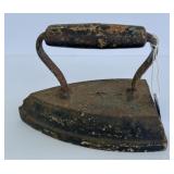 Antique Clothing Flat / Sad Iron with Fixed Handle
