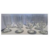 12 Libbey Safedge Glassware Iced Tea Glasses