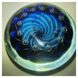 '1997 Black Sheep Glass' Hand Made Paperweight
