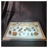 Thirty-one Native American & Military artifacts