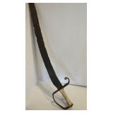 Antique Short Sword with 'D' Shaped Knuckle Guard