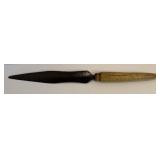 Antique Hand Wrought Knife w/ Stag Handle