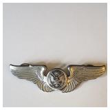 WWII Vintage Sterling Airforce Cap Wings