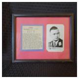Signed Photograph - German Oberst 'Hajo' Herrmann