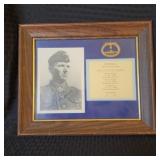 Sigd. Photo. & Badge WWII Sub Commander Kretschmer