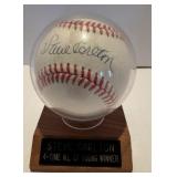 Steve Carlton signed Rawlings official ball Nation