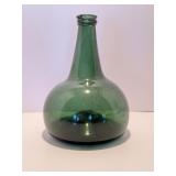 Antique 17th / 18th Century Glass Onion Bottle