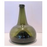 Antique 17th / 18th Century Glass Onion Bottle