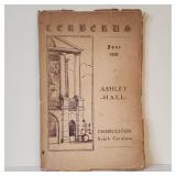 Book Cerberus June 1928 Ashley Hall Charleston, SC