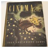 Rare Limited Edition of 1937 Cinema Arts Hardcover