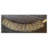 Vintage 'Danecraft' Sterling Greek Key Bracelet