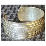Vintage 'Danecraft' Sterling Cuff Bracelet