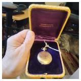 Antique 'Betsy Ross' Gold Filled Pocket Watch