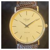 Vintage 14K Men's 'Ultimï¿½' Wristwatch by 'Bulova'