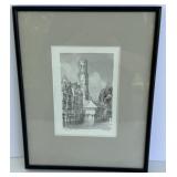 Original "Gulinini C. Rik-Axe" Limited Ed. Print