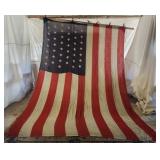 Antique 45 Star United States Flag - 1896