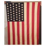 Antique 45 Star United States Flag - 30' by 40'