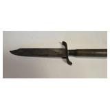WWII Trench Art Knife with French Blade