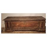 Large Antique Blanket Chest - 1st Half 19th Cent.