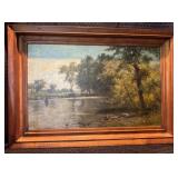 Fine Antique 'Albert Insley' Landscape Painting