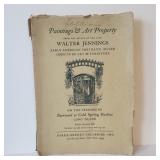 1949 Parke-Bernet Walter Jennings Auction Catalog