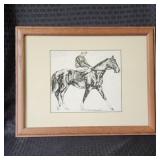 Original 'Ted Carroll' - Eddie Arcaro on Racehorse