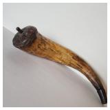 Antique Primitive Powder Horn