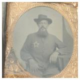 Antique Civil War Era Tintype 1/6 Plate Photograph