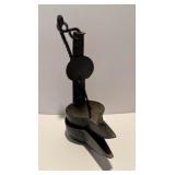Antique Iron Double 'Betty' or 'Cruise' Lamp