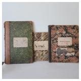 Three 19th Century Music Books - 2 Hand Written