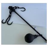 Antique Iron Hanging Beam Scale / Steelyard