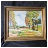 Original 'Louis Wolchonok' Landscape Painting