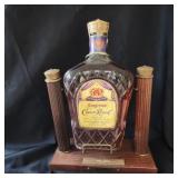 1968 Vintage 1.75L Bottle of Segram's Crown Royal