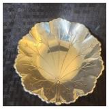 Heavy Webster Sterling Leaf Form Candy Dish 4.3toz