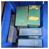 Box lot of Vintage Books - Clocks / Watches