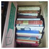 Box lot of Vintage Books - Clocks / Watches