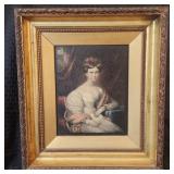 Ca. 1850 Oil Portrait - Signed Yet Illegible