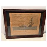 Early Print Constitution Capturing Guerriere 1812