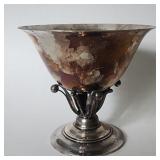 Fine 'Georg Jensen' Sterling Pedestal Bowl