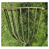 Antique Iron Horse Barn Hay Dispenser / Feeder