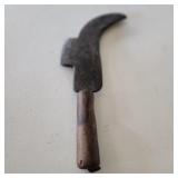 Antique 18th / 19th c. Fascine Knife / Billhook
