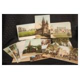 20+ Antiqiue Auburn, NY Postcards of Churches