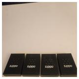 4 Zippo Lighters Promoting The 2nd Ammendment