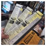 3 Packages of Dewalt 13" Replacement Planer Knives