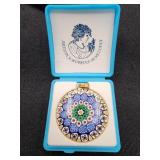 Vint. "Artistaca Murrina Veneziana" Glass Pendant