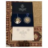 US Mint 2000 Limited Edition Ornaments