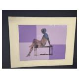 Original "Ippolito" Signed Collage on Paper