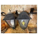 Vtg Colonial Style/Lantern Outdoor Lights