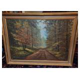 Original Large "Rudolf Bottche" Oil Painting